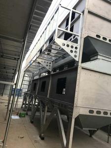 徐州网架喷涂车间12万风量催化燃烧
